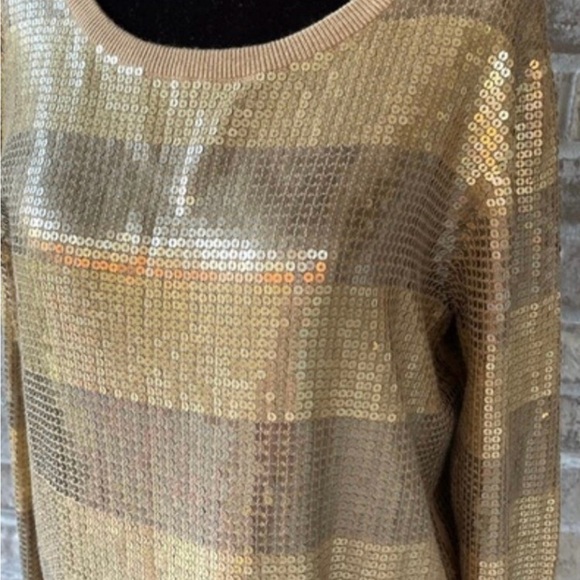 NEW YEARS DRESS Sequins Sweater Party Dress - Picture 3 of 4